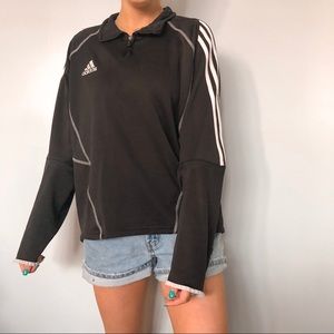 Vintage adidas quarter zip